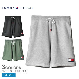 【24日21時～★TIME SALE】トミージーンズ ショートパンツ TOMMY JEANS ADDISON SHORT PANT メンズ ブラック 黒 グリーン グレー 78J2950 TOMMY HILFIGER トミーヒルフィガー ボトムス スウェット スポーティ ブランド ジャージ おしゃれ ハーフパンツ ロゴ|slz|