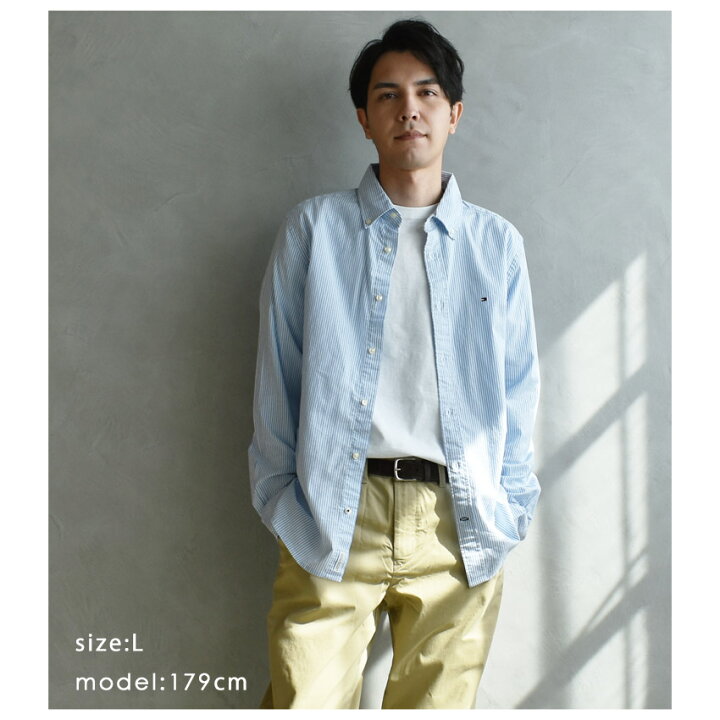 楽天市場】【スーパーSALE☆開催中！】トミーヒルフィガー 長袖シャツ 