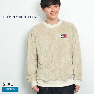 g~[W[Y {A vI[o[ Y TOMMY JEANS SHERPA FLEECE BADGE L/S 78J3463 TOMMY HILFIGER g~[qtBK[  gbvX uh JWA N[lbN XEFbg  t[X 