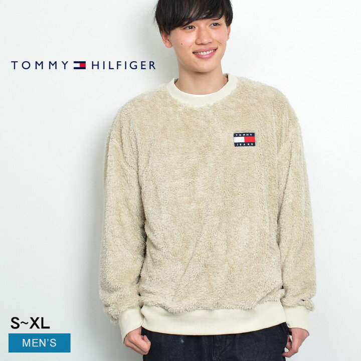 楽天市場】トミージーンズ ボア プルオーバー メンズ TOMMY JEANS  