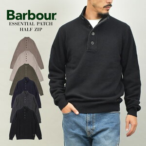 ouA[ Z[^[ BARBOUR ouA[ GbZV pb` n[tWbv Y ubN  lCr[  BARBOUR ESSENTIAL PATCH HALF ZIP MKN0585 gbvX jbg   {^ WbvAbv 