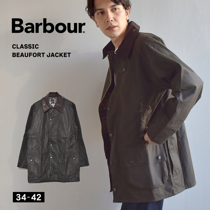 楽天市場】バブアー ワックス ジャケット オリーブ クラシック ビュー 