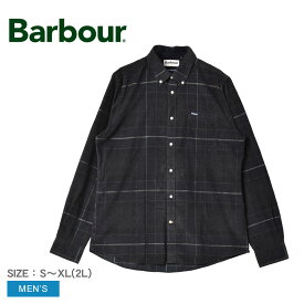 【店内全品★P5倍！】バブアー カジュアルシャツ BARBOUR ブレア テーラード フィット シャツ メンズ ブラック 黒 BLAIR TAILORED FIT SHIRT MSH4986 トップス 長袖シャツ バーブァー ブランド ボタンダウンシャツ カジュアル セレカジ クラシック クラシカル