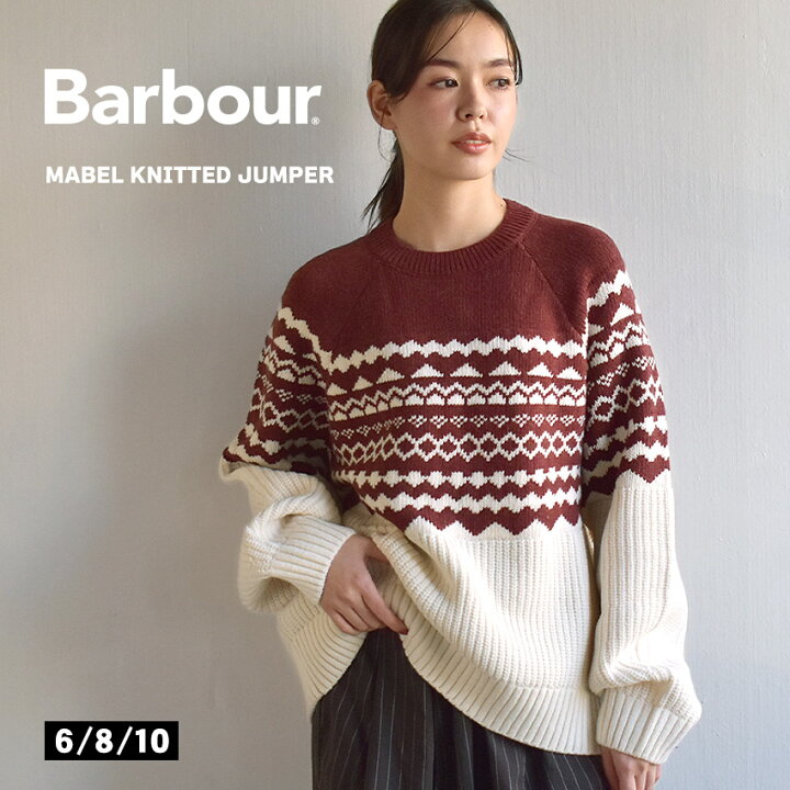 楽天市場】バブアー ニット BARBOUR Mabel Knitted Jumper レディース 