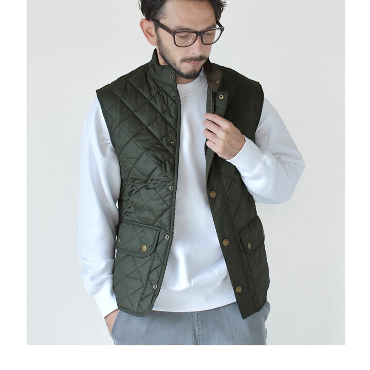 楽天市場】バブアー ベスト BARBOUR ローワーデイル ジレ メンズ 