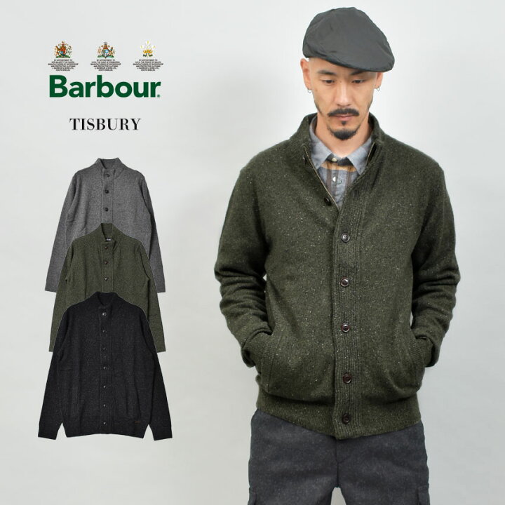 楽天市場】バブアー カーディガン BARBOUR ティズベリー メンズ 