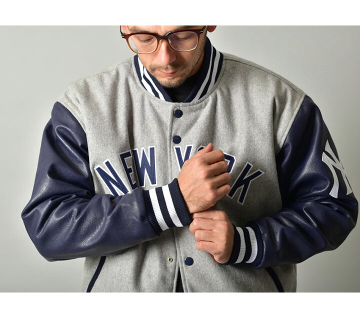 楽天市場】ファナティクス ジャンパー FANATICS 別注 MLBロゴ メルトン  