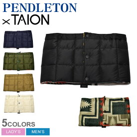 【店内全品★P5倍！】ペンドルトン ネックウォーマー PENDLETON リバーシブル ネックウォーマー メンズ レディース ブラック 黒 ホワイト 白 ベージュ ×TAION REVERS NECKWARM PDT-TON-223005 マフラー 防寒 カジュアル ベーシック アウトドア ブランド