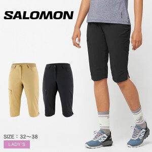 �T������ �p���c SALOMON WAYFARER CAPRI ���f�B�[�X �u���b�N �� �x�[�W�� LC2006700 LC209750 �{�g���X ���Y�{�� �V���[�g�� �͂��� ���� �A�E�g�h�A �X�|�[�c �^�� �J�W���A�� �X�|�[�e�B �V���v��|slz|
