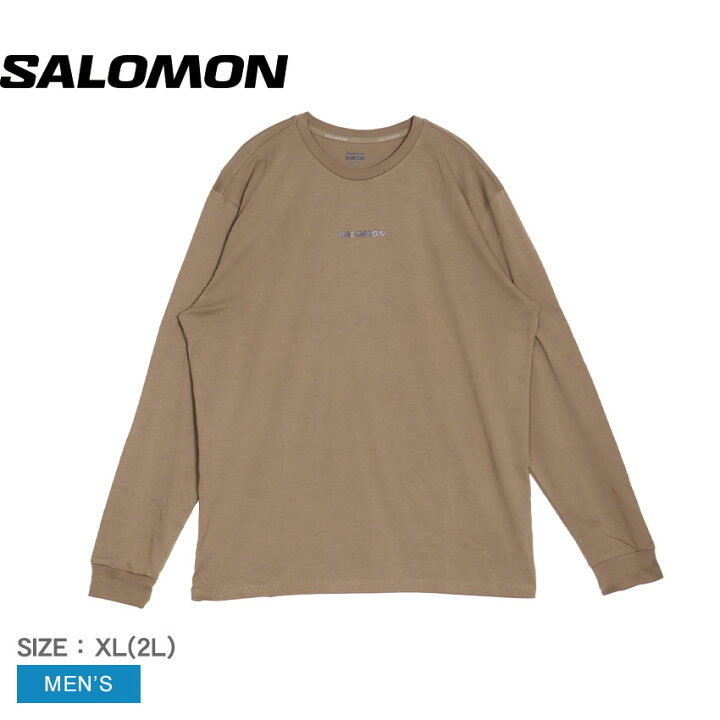 楽天市場】サロモン 長袖Tシャツ SALOMON LOGO PERFORMANCE LS TEE 