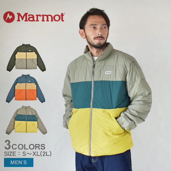 楽天市場】マーモット ダウンジャケット MARMOT アレス メンズ カーキ  