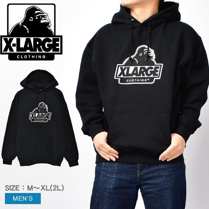 楽天市場】エクストララージ パーカー X-LARGE SLANTED OG PATCH HOOD 