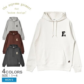 モデムデザイン パーカー modem design FUN DOG PULLOVER HOOD メンズ ホワイト 白 ブラック 黒 F-23051584 ウェア トップス フーディー フーディ プルオーバー 裏毛 プリント グラフィック ロゴ アパレル シンプル カジュアル おしゃれ