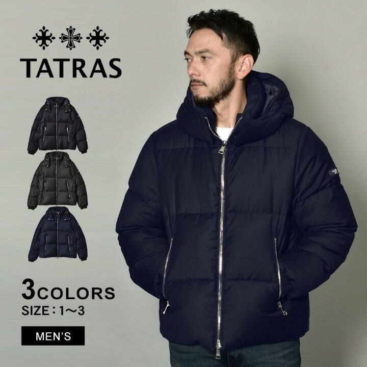 タトラス ダウンジャケット TATRAS ホーン メンズ ブラック 【公式通販】
