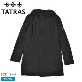 タトラス ダウンジャケット TATRAS フェアノ メンズ ブラック 黒 FEANO MTLA21A4140-D アウター ジャケット ダウン ブランド シンプル クラシック シンプル カジュアル フード きれいめ 上着 防寒 保温 通勤 おしゃれ ギフト プレゼント