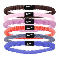 【ネコポス配送】 ナイキ ヘアアクセサリー NIKE フレックス ヘアタイ 6P ユニセックス マルチカラー BN2…