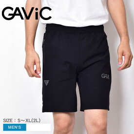 【店内全品★P5倍！】ガビック ボトムス GAVIC ストレッチ ジョガーパンツ ハーフパンツ メンズ ブラック 黒 GA7401 ライフスタイル パンツ 半ズボン ウエア スポーツ カジュアル スポーティ シンプル ストレッチ トレーニング ジム ランニング 吸汗速乾 人気