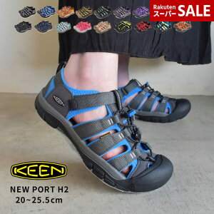 keen L[ j[|[g H2 KEEN T_ fB[X LbY WjA q 20cm`25.5cm ubN  lCr[  NEW PORT H2 Vv Ȃ tbgT_ 30 40 50 60 |slz|
