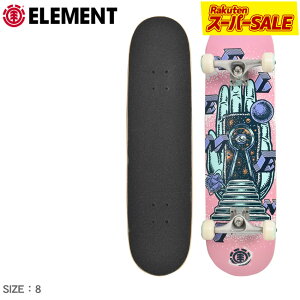 �y�X�[�p�[SALE���z�G�������g �X�P�[�g�{�[�h ELEMENT �M�����N�V�[ �Q�[�g �R���v���[�g �X�P�[�g�{�[�h 8 �����Y ���f�B�[�X �u���b�N �� �s���N �}���` GALAXY GATES COMPLETE SKATEBOARD 8 ALYXW00149 �X