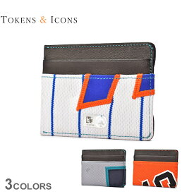 【店内全品★P2倍！】トークン＆アイコン マネークリップ Token＆Icons ユニフォーム マネー クリップ ブラック 黒 ホワイト 白 UNIFORM MONEY CLIP 85M 85O 85MR 財布 ウォレット カードケース 野球 ベースボール MLB ニューヨーク・メッツ