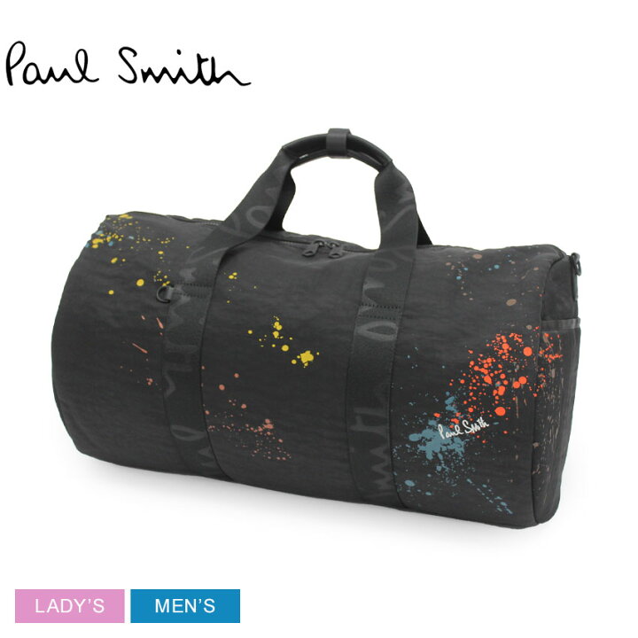 楽天市場】ポール スミス ボストンバッグ PAUL SMITH ペイント  