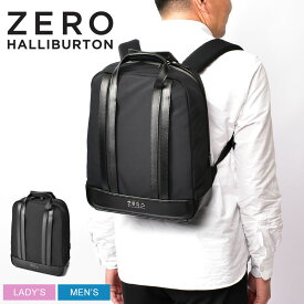 【店内全品★P5倍！】ゼロハリバートン バッグパック ZERO HALLIBURTON THE JOURNAL COLLECTION BACKPACK SMALL メンズ レディース ブラック 黒 81001 通勤 通学 おでかけ トラベル 旅行 A4 カジュアル シンプル ロゴ ビジネス 鞄 かばん リュック