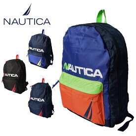 【26日0時～★TIME SALE】ノーティカ バックパック NAUTICA J-クラス ブラック 黒 ブルー オレンジ ネイビー J-CLASS NB0043 NB0044 リュックサック リュック メンズ レディース カバン トレーニング ジム ブランド ロゴ シンプル スポーツ