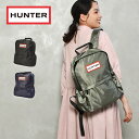 ハンター バックパック HUNTER オリジナル ナイロン スモール バックパック メンズ レディース ブラック 黒 カーキグリーン UBB5028KBM 鞄 かばん バッグ リュックサック リュック 16リットル ブランド ロゴ カジュアル シンプル 通勤