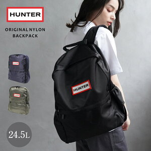�n���^�[ �o�b�N�p�b�N HUNTER �I���W�i�� �i�C���� �o�b�N�p�b�N �����Y ���f�B�[�X �u���b�N �� �J�[�L�O���[�� UBB6028KBM �� ���΂� �o�b�O �����b�N�T�b�N �����b�N 24.5���b�g�� �u�����h ��