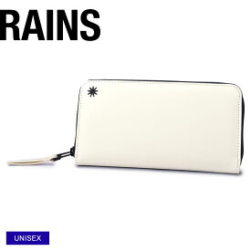 【店内全品★P2倍！】レインズ 財布 RAINS ウォレット PRE メンズ レディース ブラック 黒 ホワイト 白 WALLET PRE 16140 ユニセックス 防水 撥水 ラウンドファスナー ブランド シンプル バイカラー 小銭入れ プレゼント ギフト 贈り物 小物 長財布