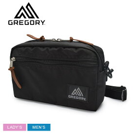 【店内全品★P2倍！】グレゴリー ショルダーポーチ GREGORY パデッドショルダーポーチ M メンズ レディース ブラック 黒 PAD SHOULDER POUCH M 65380 バッグ 肩掛け ポーチ ブランド ロゴ パッチ 電子機器 全面パッド スマート シンプル タウンユース おでかけ