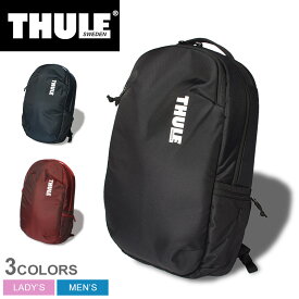 【店内全品★P5倍！】スーリー バックパック THULE SUBTERRA BACKPACK 23L メンズ レディース ブラック 黒 ブルー レッド TSLB315 鞄 リュック カジュアル シンプル モダン ロゴ ビジネス アウトドア 旅行 タウンユース 耐久 通気性 スタイリッシュ