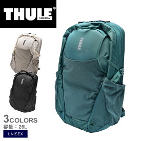 【店内全品★P2倍！】スーリー バックパック THULE アンルート バックパック 26L メンズ レディース グリーン 緑 ブラック 黒 ENROUTE BACKPACK 26L TEBP4316 ユニセックス リュックサック バッグ 鞄 カジュアル シンプル ロゴ 通学