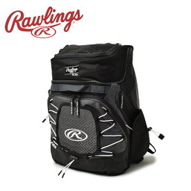 【日本未発売】ローリングス バックパック Rawlings ベロ ファストピッチ バックパック メンズ レディース ブラック 黒 VELO FASTPITCH BACKPACK R800 野球 ベースボール バックパック リュック バッグ 一般 大人 野球用品 スポーツ 部活 運動 ZSPO