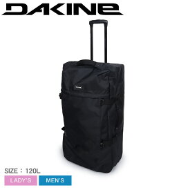 ダカイン キャリーバッグ DAKINE 365 ROLLER 120L スーツケース メンズ レディース ブラック 黒 BE237025 120リットル スーツケース キャリーケース 旅行 修学旅行 海外旅行 出張 ホームステイ 大型 大容量 ロゴ 6泊