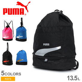 【店内全品★P5倍！】プーマ プールバッグ PUMA スタイル 2 ルーム スイムバッグ 13.5L キッズ ジュニア 子供 ブラック 黒 ブルー 青 079042 スイムバッグ スイミング ナップサック 習い事 ロゴ ブランド スポーツ カバン バッグ シンプル 鞄 ピンク