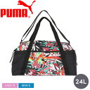 プーマ トレーニングバッグ PUMA ESS トロピカル スポーツ バッグ 24L メンズ レディース ブラック 黒 マルチ ESS TROPICAL SPORTS BAG 24L 091358 ボストンバッグ ジムバッグ トレーニング 24リットル カジュアル ショルダーバッグ 国内正規品