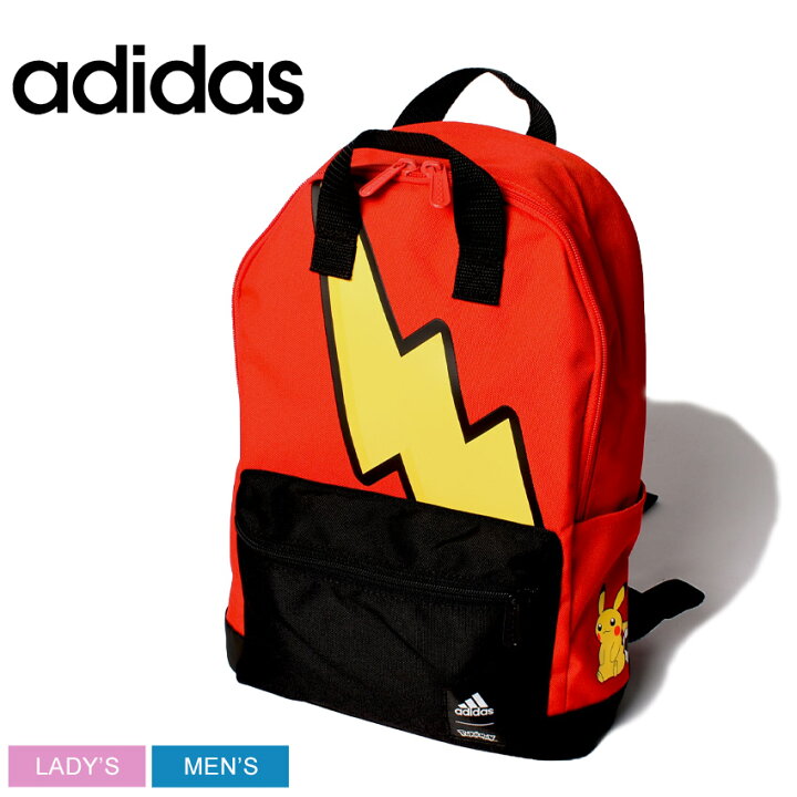 楽天市場 全品対象 50円引きcp アディダス バックパック Adidas ポケモン バックパック メンズ レディース ブラック 黒 ホワイト 白 レッド Pokemon Backpack Iyi62 通学 通勤 収納 かばん ユニセックス 旅行 おしゃれ ブランド アウトドア リュック リュックサック
