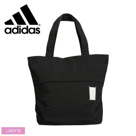 【店内全品★P5倍！】アディダス トートバッグ ADIDAS エッセンシャルズ トートバッグ レディース ブラック 黒 NCY10 カバン 鞄 かばん トート スポーティ スポーツ シンプル ロゴ ブランド トレーニング ジム サブバッグ 運動 通学 通勤 人気|slz|