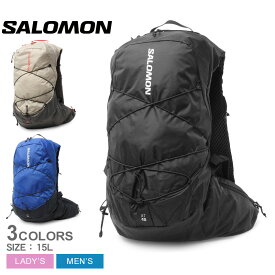 サロモン バックパック SALOMON XT 15 SET メンズ レディース ブラック 黒 ブルー 青 LC2184300 LC2184500 LC2184400 鞄 かばん バッグ リュック リュックサック シンプル アウトドア ハイキング 旅行 おでかけ レジャー スポーティ