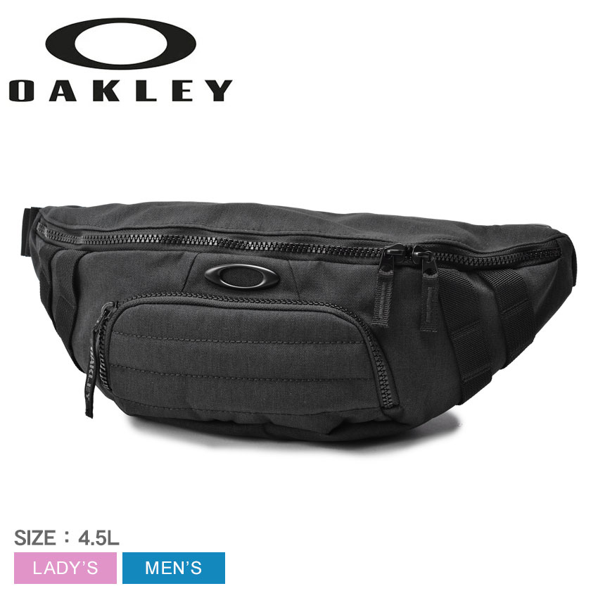 オークリー ボディバッグ OAKLEY エンデューロ ベルト バッグ メンズ レディース ブラック 黒 ENDURO BELT BAG  FOS900296 ウエストバッグ ウエストポーチ バック かばん 鞄 はっ水 撥水 カジュアル ブランド スポーティ シンプル | Z-CRAFT