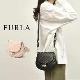 【店内全品★P5倍！】フルラ ショルダーバッグ FURLA ポルタジョイア ミニ クロス レディース ブラック 黒 ピンク PORTAGIOIA MINI CROSS WB00331 BX0618 かわいい きれいめ キレカジ 普段使い シンプル ブランド ギフト プレゼント 本革 鞄