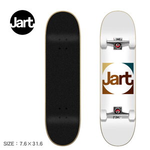 �W���[�g �X�P�[�g�{�[�h �X�P�[�g�{�[�h JART SKATEBOARDS FRAME 7.6 �����Y ���f�B�[�X �u���b�N �� �z���C�g �� JACO0022A008 �X�P�{�[ �{�[�h �X�P�[�g �X�g���[�g �X�|�[�c ���S �A�E�g�h�A �E�B�[