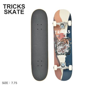 トリックス スケート スケートボード TRICKS SKATE トリックス ドラゴン 7.75×31.60 コンプリート スケートボード メンズ レディース ブラック 黒 マルチカラー TRICKS DRAGON 7.75×31.60 COMPLETE SKATEBOARD TRCO0022A スポーツ 運動 【ラッピング対象外】