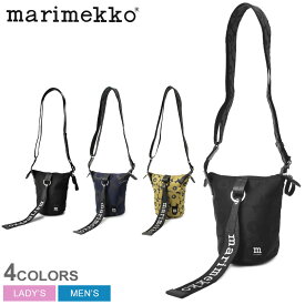 【店内全品★P2倍！】マリメッコ ショルダーバッグ MARIMEKKO ESSENTIAL BUCKET ショルダーバッグ メンズ レディース ブラック 黒 ネイビー 紺 91201 92228 92699 92703 バッグ 鞄 かばん ウニッコ ロゴ お出かけ 肩掛け カジュアル タウンユース シンプル