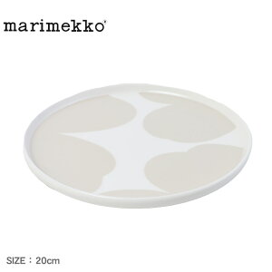 �}�����b�R �v���[�g MARIMEKKO �C�\ �E�j�b�R �v���[�g 20cm �x�[�W�� Iso Unikko Plate 20cm 74537-120 �x�[�W�� �z���C�g �� �v���[�g �M �H�� ���M 20cm ������ �X�g�[���E�F�A �k�� �k���H�� �ԕ� ���ɂ�
