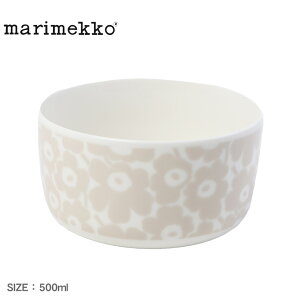 �}�����b�R �{�E�� MARIMEKKO Pikkuinen �E�j�b�R �{�E�� 500ml �x�[�W�� Pikkuinen Unikko Bowl 20cm 74534-120 �x�[�W�� �z���C�g �� �H�� �{�E�� �[�M �k���H�� �k�� �G�� �L�b�`���G�� �e�[�u���E�F�A ���� 