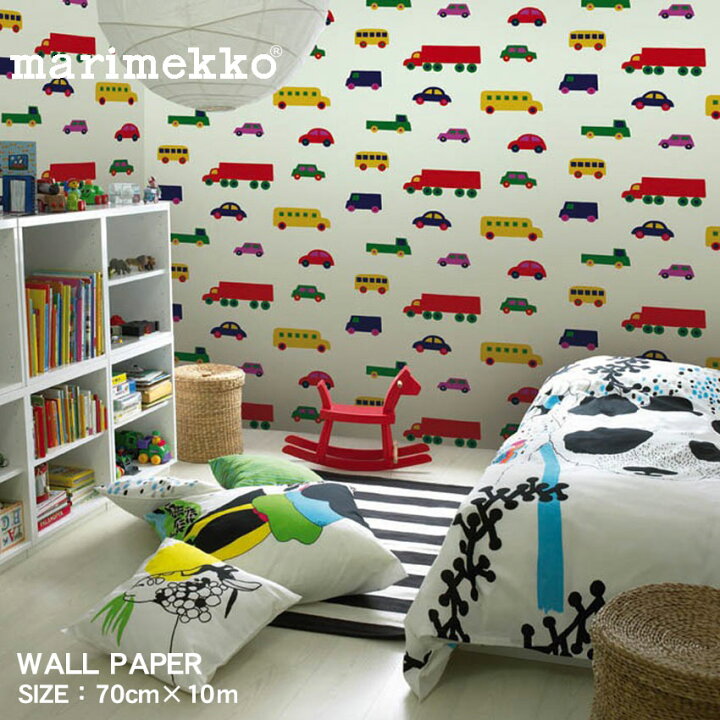 楽天市場】マリメッコ 壁紙 MARIMEKKO ウォールペーパー 70cm×10m 
