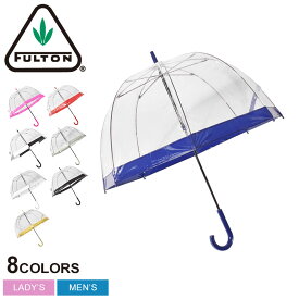 【店内全品★P5倍！】フルトン 傘 FULTON バードケージ 1 レディース BIRDCAGE 1 L041 5020815 梅雨 雨具 ビニール傘 透明 クリア 濡れにくい 長傘 おしゃれ かわいい ブランド 母の日 プレゼント【ラッピング対象外】