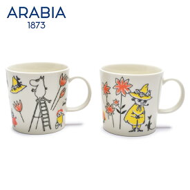 アラビア マグカップ ARABIA ムーミン マグカップ ABC 0.3Lミックス 2個パック ホワイト 白 マルチ マルチカラー MOOMIN ABC MIX 2 PACK 1064953 コップ 食器 陶磁器 コーヒーカップ 珈琲 ティーカップ 紅茶 コレクション キッチン 【ラッピング対象外】